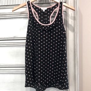 Candies Black & Pink top - Size S